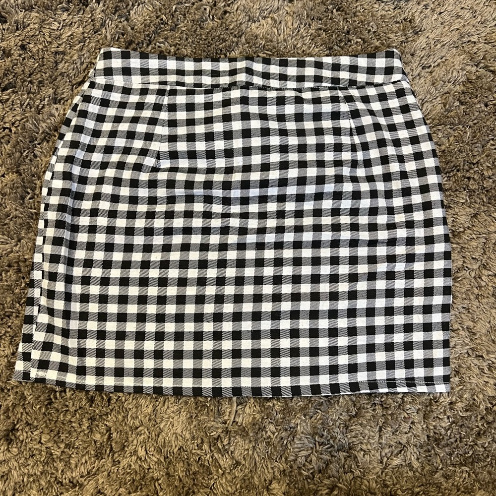 Checker skirt